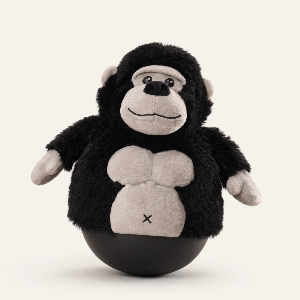 Lion and Gorilla Dog Toy image 1
