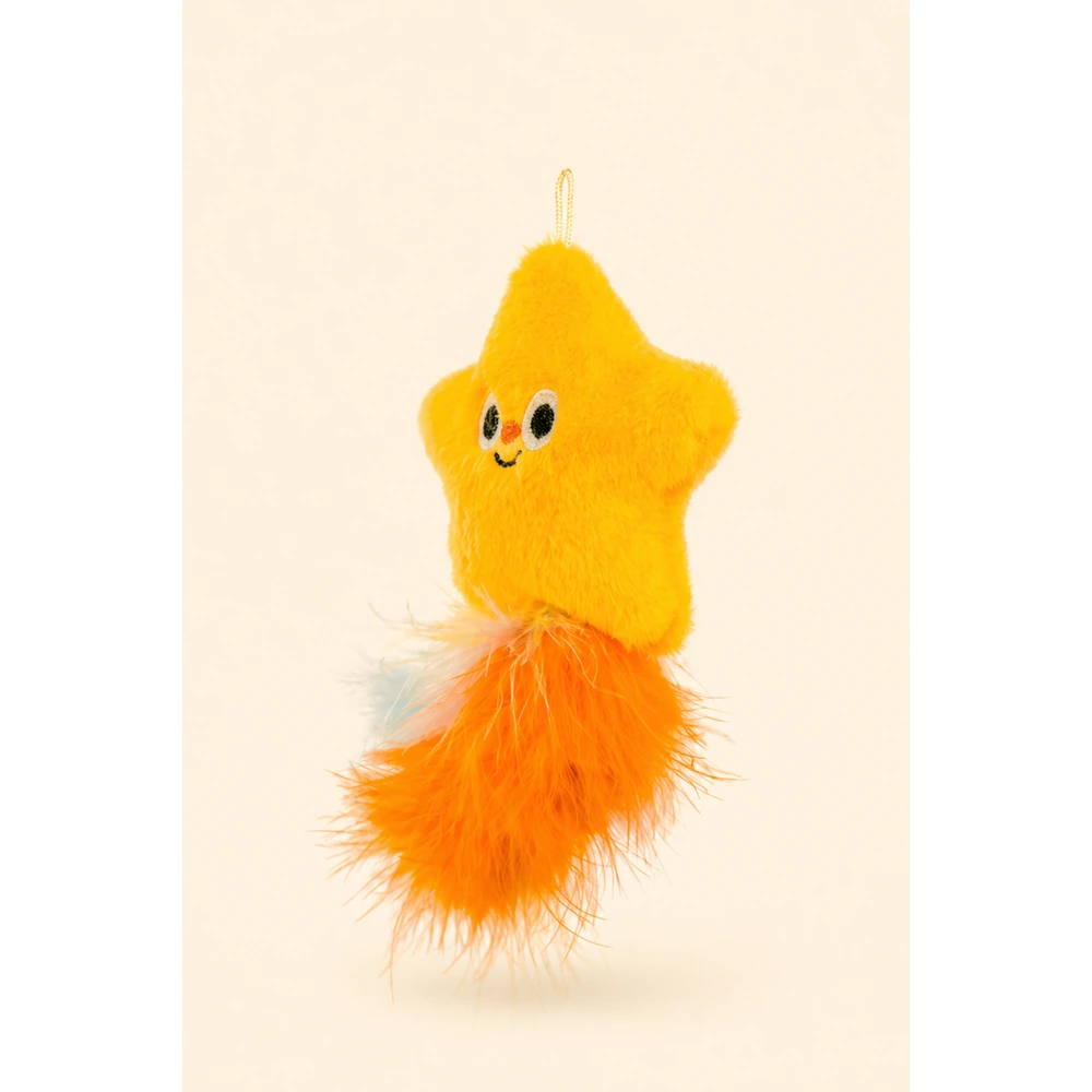 Star Feather Cat Toy