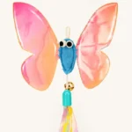 Iridescent Butterfly Cat Toy image 3